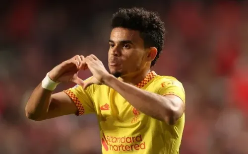 El colombiano marcó su primer gol en Champions League con Liverpool. (Foto: Getty Images)