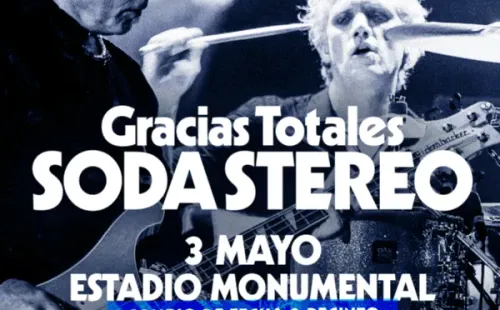 Show que revive Soda Stereo confirma reprogramación.(Foto: Lotus)