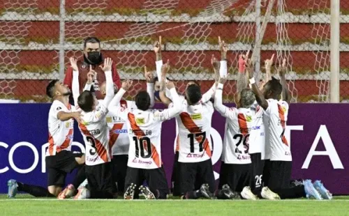 La celebración del Always Ready. Foto: @Libertadores.