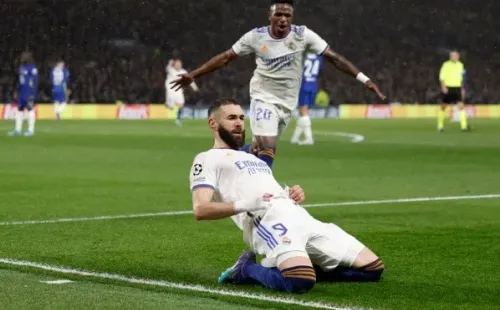 Karim Benzema brilló al máximo en Stamford Bridge. (Foto: Getty Images)