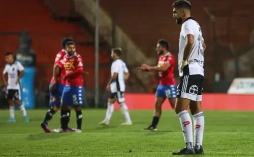 Colo Colo quedó abatido tras perder ante Unión Española (Agencia Uno)