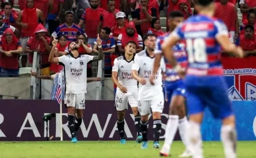 Colo Colo logró un histórico triunfo ante Fortaleza y quiere seguir en el mismo camino en la Libertadores. Foto: Agencia Uno