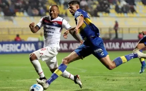 Everton llega a enfrentar a Sao Paulo tras un amargo empate contra Jorge Wilstermann. Foto: Agencia Uno.