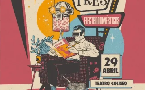 Los Tres y Electrodomésticos tendrán show conjunto