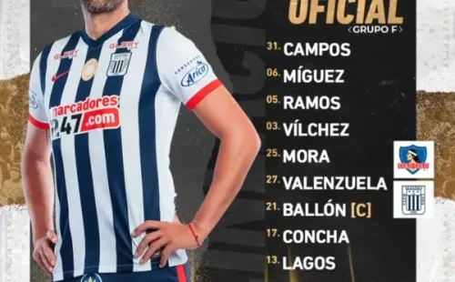 Formación de Alianza Lima.