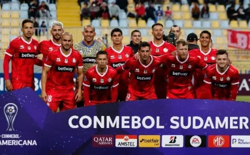 El once titular de La Calera en la victoria frente a Banfield por Copa Sudamericana.
