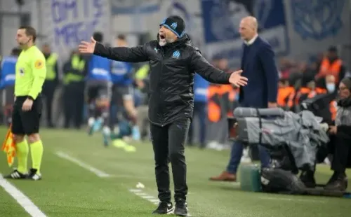 No es noticia: el momento de furia de Jorge Sampaoli en el clásico entre PSG y el Marsella.