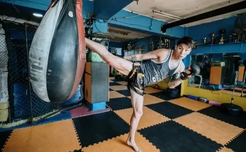 Ignacio Bahamondes habló en exclusiva con RedGol desde el gimnasio que lo vio nacer como luchador previo a llegar al UFC. Foto: Guille Salazar, RedGol.