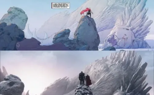 El detalle que te perdiste del trailer de Thor: Love & Thunder.(Foto: Marvel)