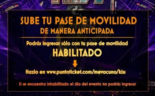 Lo que no puedes olvidar para ir a KISS en Chile.(Foto: The Fan Lab)