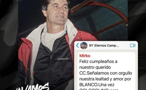 Mirko Jozic saluda a Colo Colo en su aniversario 97