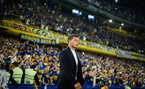 Sebastián Battaglia tiene complicada su continuidad en Boca Juniors. (Foto: Getty Images)