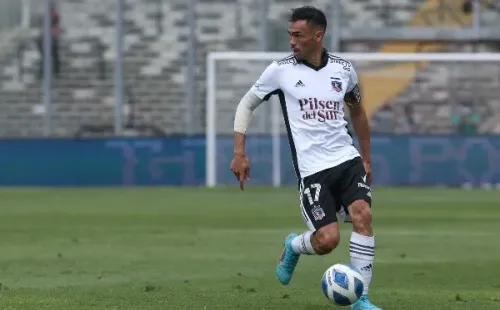 Gabriel Suazo es otra de las dudas de Colo Colo para enfrentar a la UC. Foto: Agencia Uno