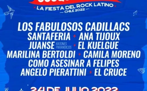 Cosquín Rock 2022 tiene fecha y parrilla para Chile.(Fotos: Lotus)