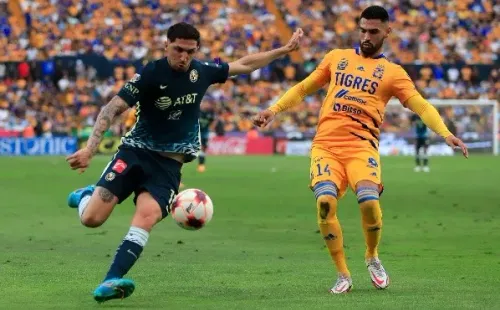 Diego Valdés volvió a mostrar todo su talento con el América. (Foto: Jam Media)