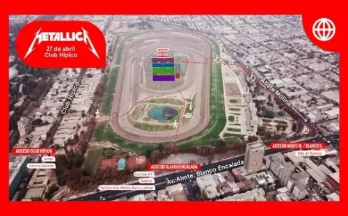 Metallica en Chile: Todo lo que necesitas saber para el show en Santiago.(Foto: DG Medios)