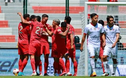 Valber Huerta abrió la cuenta pero Toluca no aguantó la ventaja. (Foto: Getty Images)