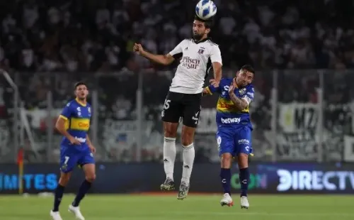 Emiliano Amor es la gran duda de Colo Colo ante River Plate. Foto: Agencia Uno