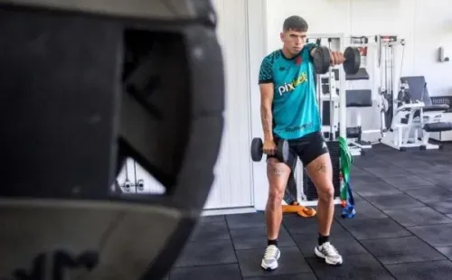 Carlos Palacios ha estado sometido a un arduo entrenamiento para ponerse a punto físicamente. (Foto: Vasco da Gama)
