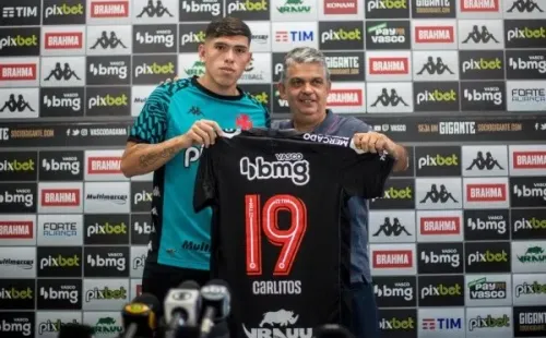 La Joya fue presentado como estrella en Vasco da Gama y su llegada tiene ilusionados a los hinchas. (Foto: Vasco da Gama)
