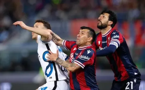 Medel y Bologna en un partido amargo para Inter y Alexis.