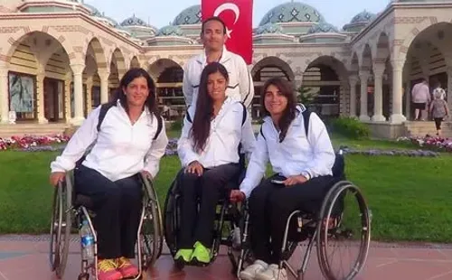 Aguirre en el Mundial de Turquía 2013. (Federación de Tenis de Chile)