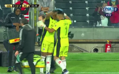 Omar Carabalí reemplaza al lesionado Brayan Cortés en el Colo Colo versus Ruver Plate por Copa Libertadores.