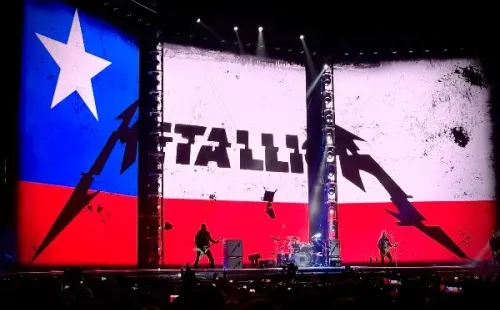 ¡Así se vivió Metallica en Chile! (Foto: Sebastián Medina)