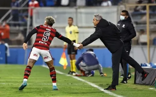 Gabigol madruga a la UC antes del empate cruzado con autogol del Huaso Isla. (Foto: Agencia UNO)