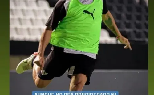 El mensaje de Díaz en sus redes sociales.