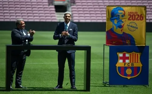 Ronald Araújo continuará cuatro años más en Barcelona. (Foto: Getty Images)