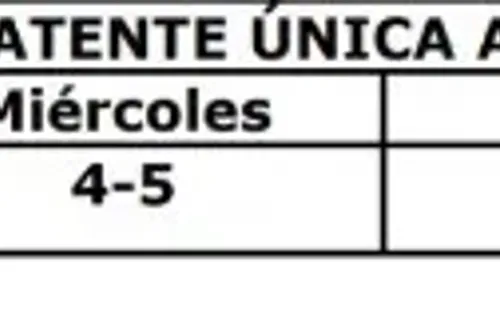 Calendario restricción