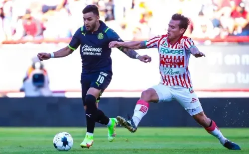 Chivas se hizo grande en su visita al Necaxa. Foto: Chivas.