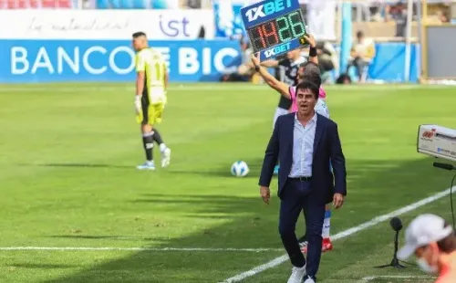 Quinteros mantiene una gran campaña dirigiendo a Colo Colo. | Foto: Agencia Uno
