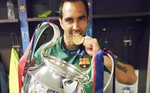 El Barcelona de Claudio Bravo fue campeón de Champions League en 2015. (Archivo)
