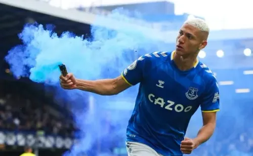 Richarlison se metió en un lío tras una polémica celebración. | Foto: Getty