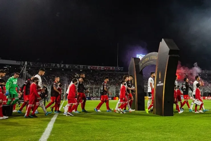 Colo Colo y River Plate animaron un entretenido partido por la Copa Libertadores en el Estadio Monumental, con triunfo del cuadro de Marcelo Gallardo por 2-1 al conjunto de Gustavo Quinteros. (Foto: Agencia Uno).