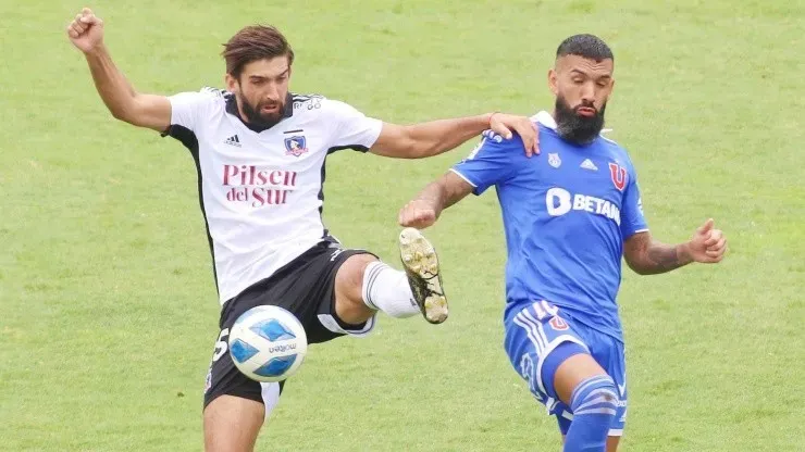 Emiliano Amor todavía no supera sus molestias físicas y es una de las incógnitas de Colo Colo de cara al próximo choque por Copa Libertadores