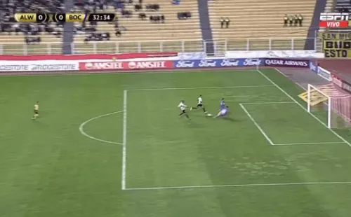 Boca Juniors se fue adelante con el polémico penal. (Foto: Captura Espn)