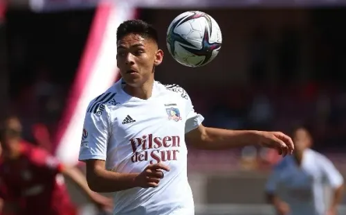 Joan Cruz espera una chance este 2022 en Colo Colo (Agencia Uno)