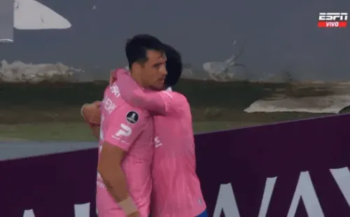 Fernando Zampedri logró poner el empate en Perú. (Foto: Captura Espn)