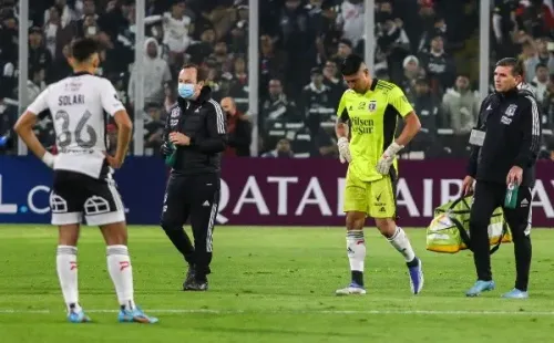 Brayan Cortés era la gran duda de Colo Colo ante Alianza Lima. En las últimas horas, logró recuperarse y está listo para volver tras su salida ante River Plate. Foto: Agencia Uno