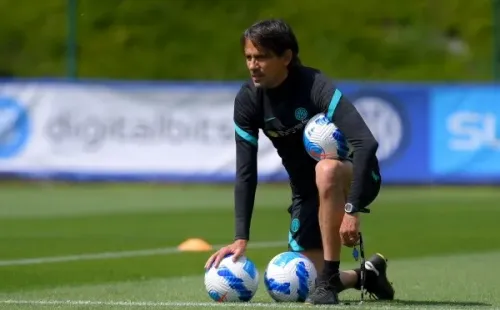 Simone Inzaghi se encomienda a la ambición de sus jugadores para lograr el bicampeonato de la Serie A con el Inter de Milán. Foto: Getty Images