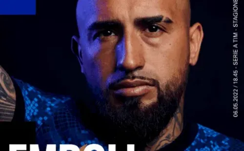 Arturo Vidal se tomó la previa del choque entre el Inter de Milán y Empoli. El King se sinceró sobre varios aspectos de su vida. Foto: Inter
