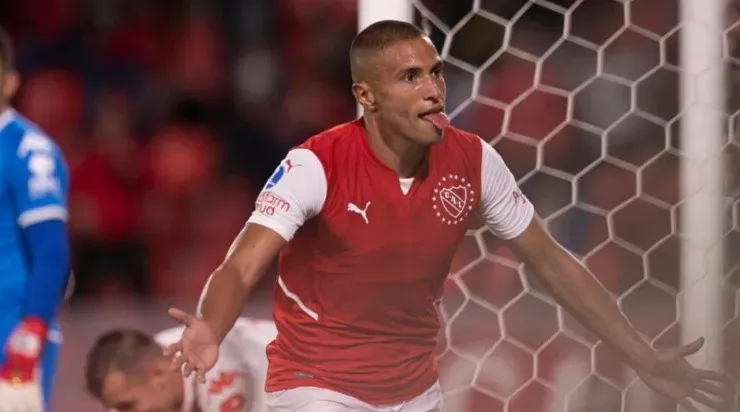 Leandro Benegas suma cuatro goles en Independiente.