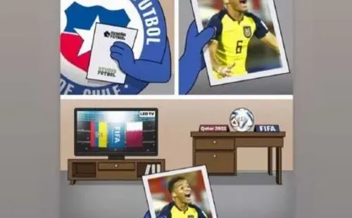 La irónica dedicatoria deByron Castillo a la selección chilena.