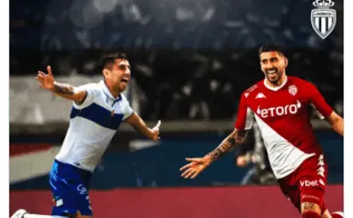 El crossover entre Mónaco y la UC para celebrar a Maripán. | Foto: @AS_Monaco
