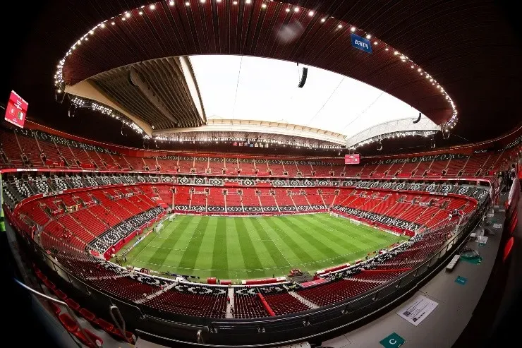 Vista interior del Estadio Al Bayt de Jor. (Foto: Getty)