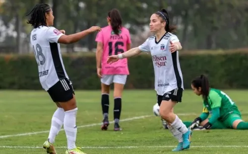 Viso y Grez anotaron dos de los goles. (Foto: CSD Colo Colo)