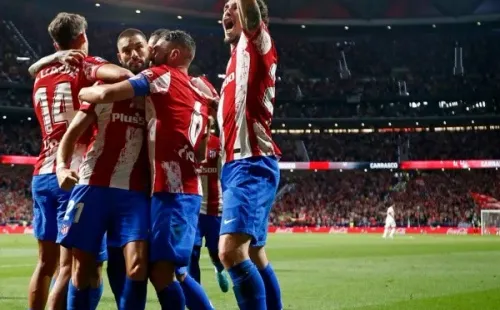 Atlético celebra el gol del triunfo ante Real Madrid (Foto: Atlético de Madrid)